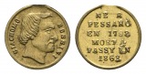 Gioachino Rossini, Gedenkmedaille (1868); vergoldete Bronze, H...