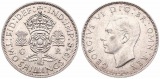 Great Britain, Kingdom, George VI, 1 Florin Silver 1938
