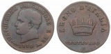Italian States, Kingdom of Napoleon, Napoleon I, 1 Centesimo C...