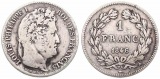 France, Second Kingdom, Louis Philippe I, 1 Franc Silver 1846A