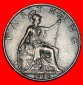 Ⰺ HERRIN DER SEEN: GROSSBRITANNIEN ★ FARTHING 1904! Eduard...