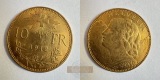 Schweiz 10 Francs 1912 (1911-1922) B Helvetia MM-Frankfurt KM#...