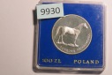 9930 Polen 1981 - 100 Zloty - PFERD - 16,5 g SILBER 0.625
