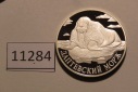 11284  Rußland 1998 - 1 Rubel - WALROSS - 17,44 g SILBER 0.900