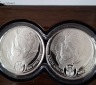 Südafrika Big Five Serie I 2020 Nashorn 2 x 1 oz Silber im Do...