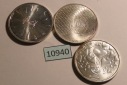 10940 Portugal - 3 x 8 Euro  - 63 g SILBER 0.500