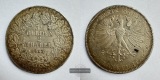Freie Reichsstadt Frankfurt - 2 Thalers / 3½ Gulden 1847 FM-F...