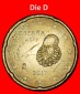 Ⰿ NORDISCHES GOLD 1999-2026: SPANIEN★20 CENT 2017 Cervante...