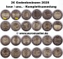 32x 2 Euro Gedenkmünzen 2025...komplett....unc.