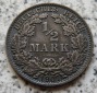 Kaiserreich 1/2 Mark 1907 A