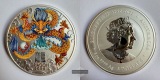 Australien / 8 Dollar Jahr des Drachen 2024 (Coloured) FM-Fran...