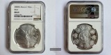 Mexico / 1 Onza Libertad Plata Pura 2008 NGC Graded MS 69 FM-F...