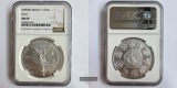 Mexico / 1 Onza Libertad Plata Pura 2005 NGC Graded MS 69 FM-F...