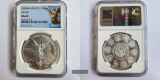 Mexico / 1 Onza Libertad Plata Pura 2000 NGC Graded MS 69 FM-F...