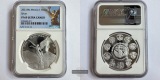 Mexico / 1 Onza Libertad Plata Pura 2021 PF 69 NGC Graded FM-F...