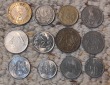Set 032: Indien Münzlot mit 12 verschiedenen Münzen