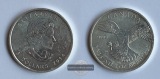 Kanada 5 Dollar 2014 Maple Leaf FM-Frankfurt Feinsilber: 31,1g