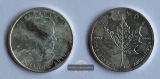 Kanada 5 Dollar 2010 Maple Leaf FM-Frankfurt Feinsilber: 31,1g