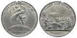 Zinnmedaille 1817; 15,66 g; Ø 40,6 mm, gelocht