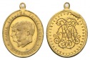 Maria Jospha, Franz Otto; vergoldete Medaille 1886, tragbar; 4...