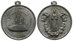 Zinnmedaille 1858; gehenkelt, 12,42 g, Ø 39,6 mm