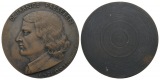 Dr. France Preseren; Bronzemedaille 1849; einseitig, 43,99 g, ...