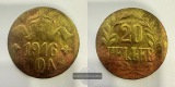 Deutsch-Ostafrika 20 Heller Wilhelm II (Tabora Emergency Coina...
