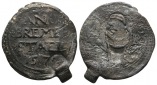Bremen Tuchplombe 1575, siegelartige Warenplombe aus Blei, 41,...