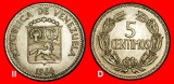 Ⰺ USA SPANIEN, KANADA(1944-1948): VENEZUELA ★ 5 CENTIMO 19...