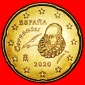 Ⰺ NORDISCHES GOLD (1999-2026): SPANIEN ★ 20 EUROCENT 2020 ...