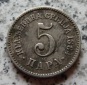 Serbien 5 Para 1884 H
