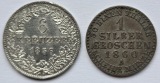 Frankfurt/Lippe: 6 Kreuzer 1856 + 1 Silbergroschen 1860