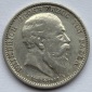 Kaiserreich: Baden, 2 Mark Friedrich I. auf den Tod 1907 (Jaeg...