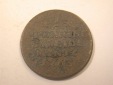 J11  Braunschw. Wolfenbüttel  1 Pfennig 1763 in f. schön    ...