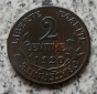 Frankreich 2 Centimes 1920