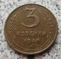 Sowjetunion 3 Kopeken 1946