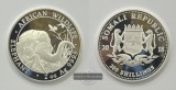 Somalia 200 Schilling 2018 African Wildlife Elephant 2 Unzen F...