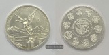 Mexico 1 Onza Libertad Plata Pura 2000 FM-Frankfurt Feinsilber...
