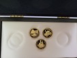 Goldmünze Schönbrunn Parlament Stephansdom 999/3,1g x 3 Stk ...