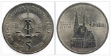 Deutschland - DDR 5 Mark, 1989 500. Geburtstag von Thomas Mün...
