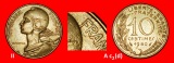 Ⰺ DELPHIN (1962-2001): FRANKREICH ★ 10 CENTIMES 1980 2 ENT...