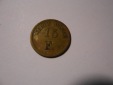 #MED73 Wertmarke 15 Pf. (Jeton)„WERTH-MARKE“, Punzierung F