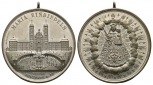 Medaille; Maria Einsiedeln; gehenkelt; 26,90 g; Ø 41,44 mm