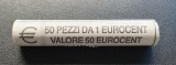 Bankrolle Münzrolle - 50 x 1 Cent Münze 2008 Italien