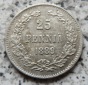 Finnland 25 Penniä 1889