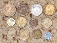 Set 006: Chile Münzlot mit 12 verschiedenen Münzen