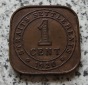Straits Settlements 1 Cent 1920