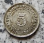 Straits Settlements 5 Cents 1910 B