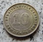 Straits Settlements 10 Cents 1899
