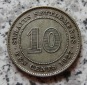 Straits Settlements 10 Cents 1927
